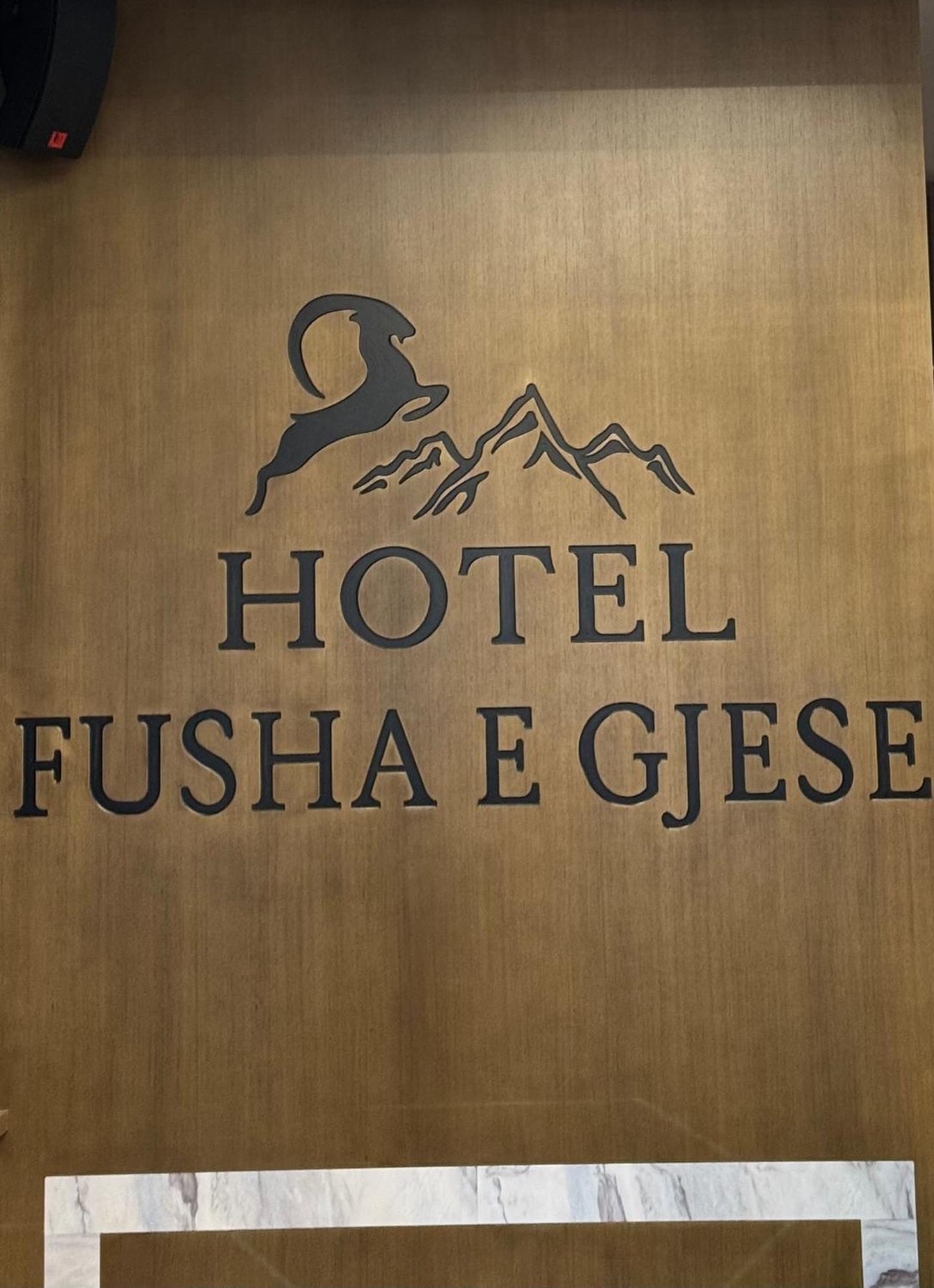 Hotel Fusha E Gjese Valbonne Exterior foto